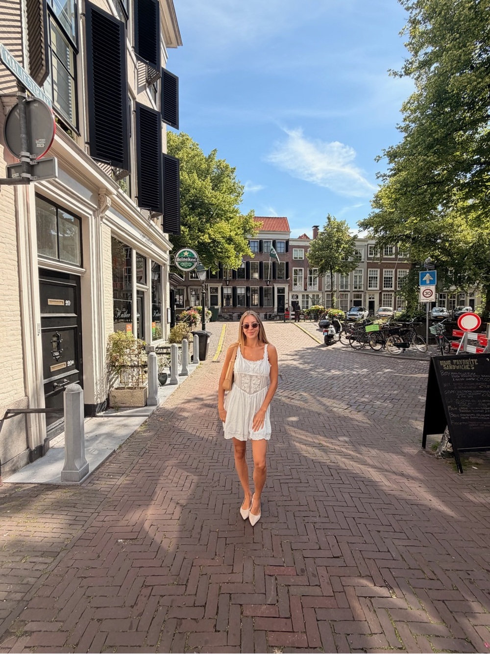 Zara White Lace Sundress - Women's Lightweight Summer Dress